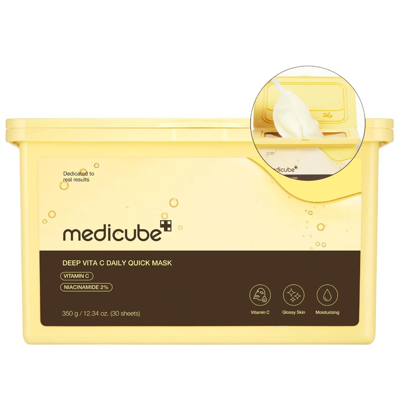 Medicube Deep Vita C Daily Quick 30 Sheet Masks